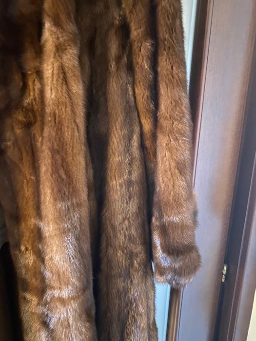 Blana naturala nurca (vizon) croiala moderna