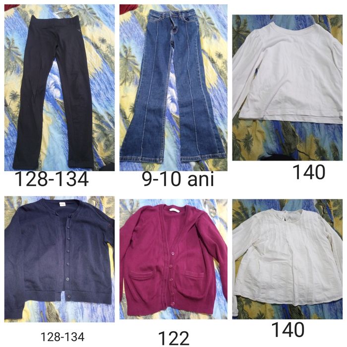 Lot hăinuțe fata 122-128-134-140