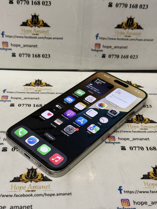 Hope Amanet P7 Iphone 15 Pro Max 256 Gb