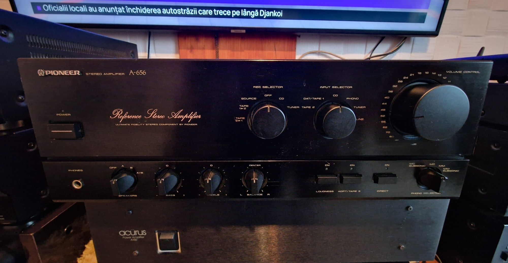 Pioneer A 656 ( schimb) amplificator