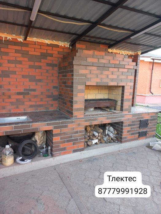 Печник Астана. Профессиональная кладка каминов, печей, барбекю, помпей