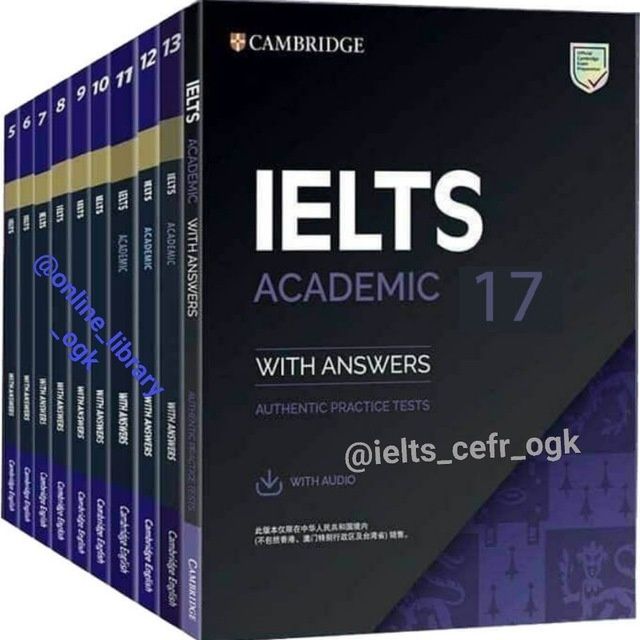 Cambridge IELTS kitoblari endi sotuvda