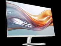 Белый монитор HP 527sw  100Hz диагональю 27 дюймов и разрешением