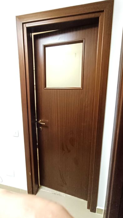 Ușă interior wenge, stare f buna (70x203cm)-toc, balamale + feronerie!