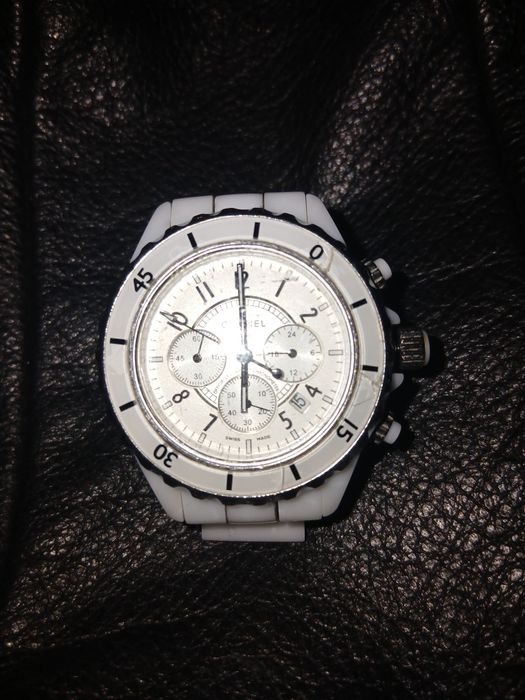 Ceas dama Chanel J12 bratara ceramica