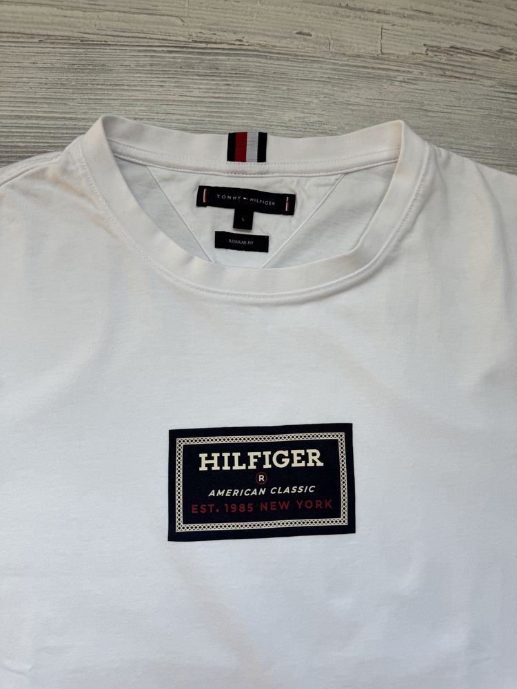 Мъжко! Чисто нова оригинална памучна тениска Tommy Hilfiger
