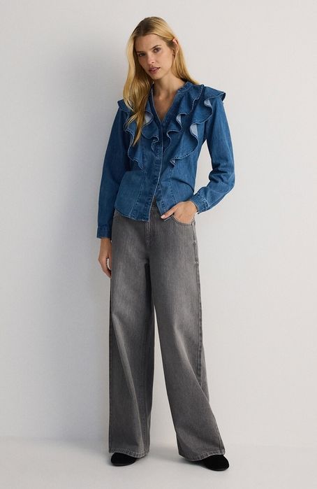 ZARA и RESERVED нови дънки, с етикет