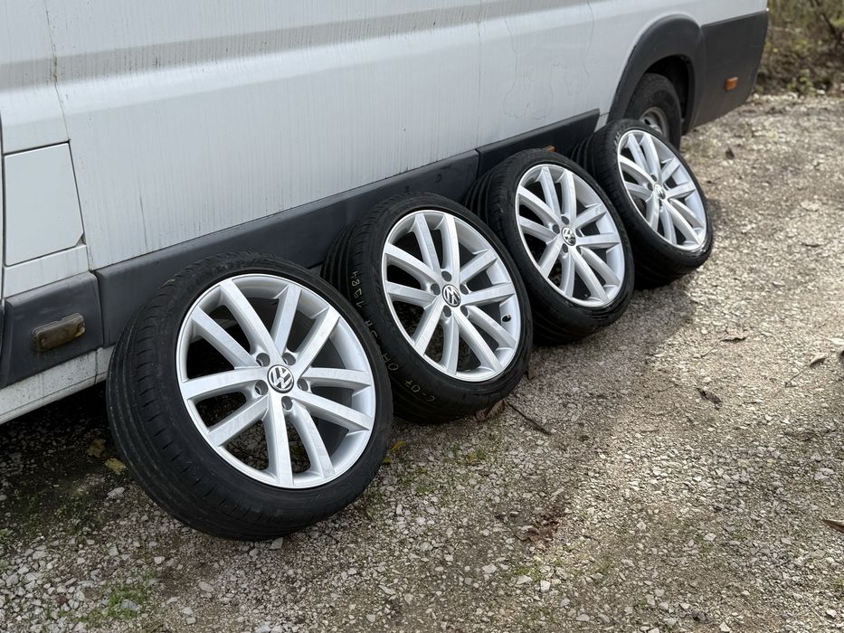 5x112 18 vw джанти с гуми 225/40/18