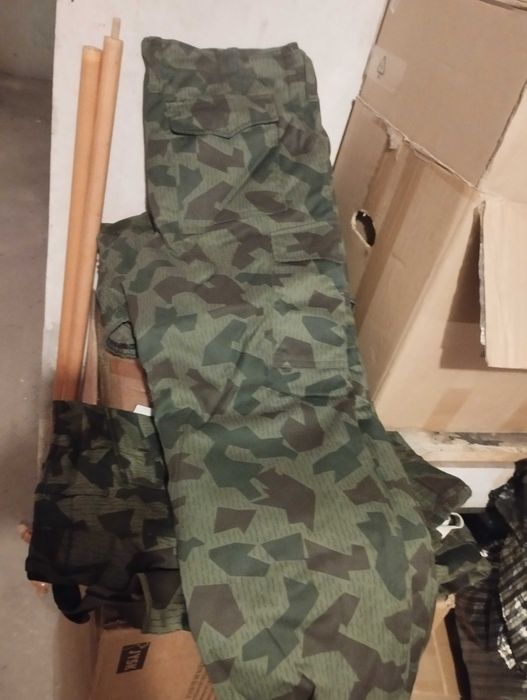 Камуфлажни топли дрехи за мъж.Ватирани и летни