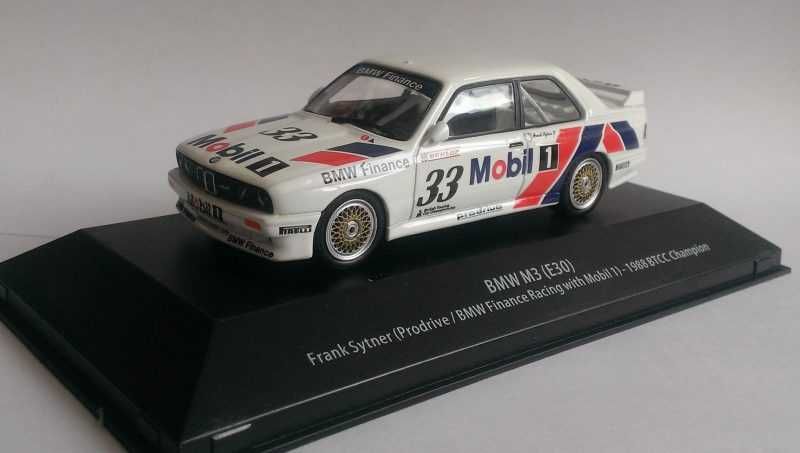 Macheta BMW M3 E30 (Ursulet) campion BTCC 1988 - IXO/Atlas 1/43