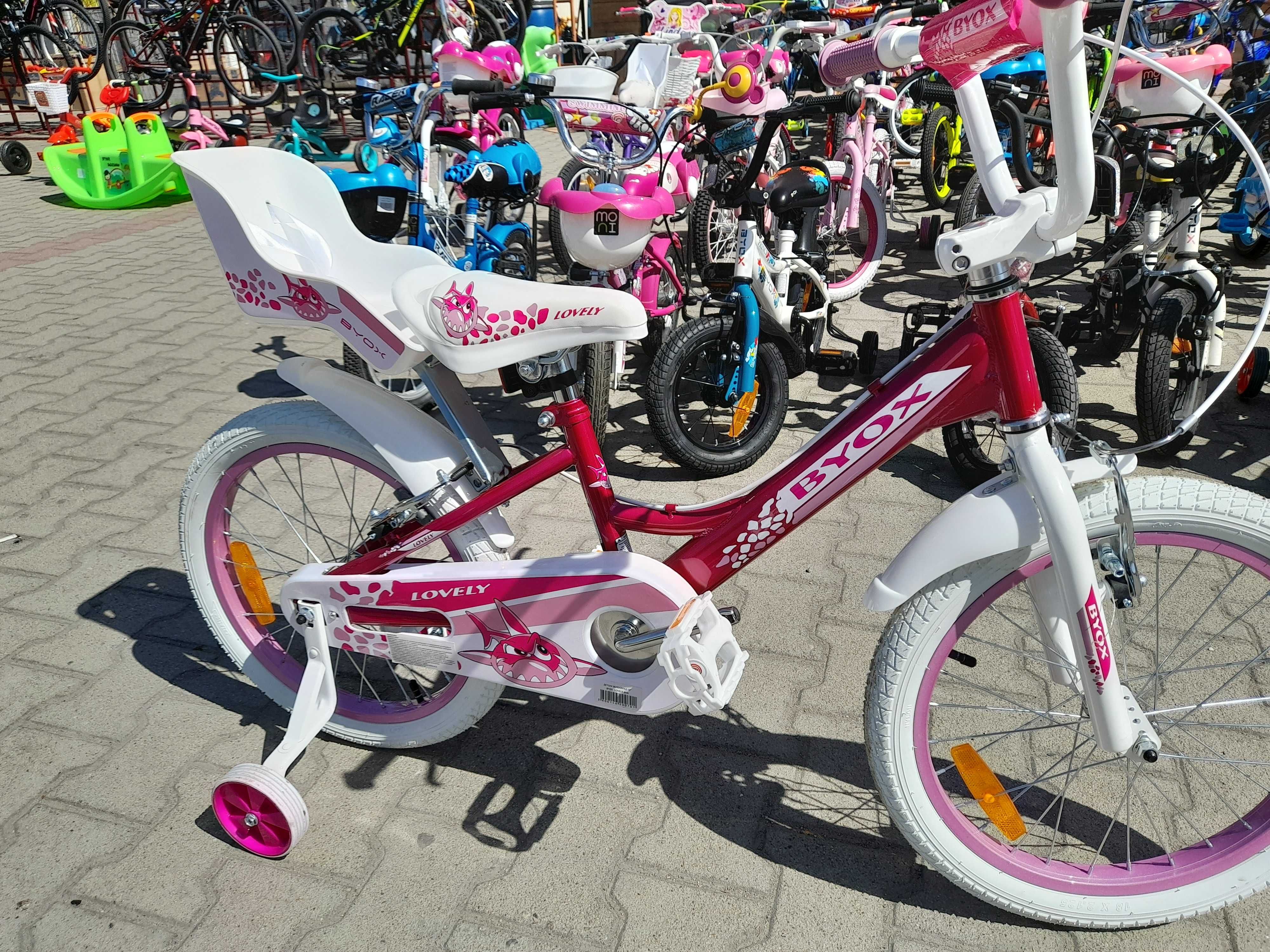 BYOX Велосипед 18" LOVELY розов