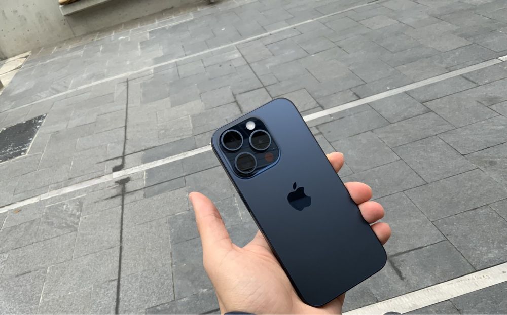 Iphone 15 Pro Max Blue Titanium