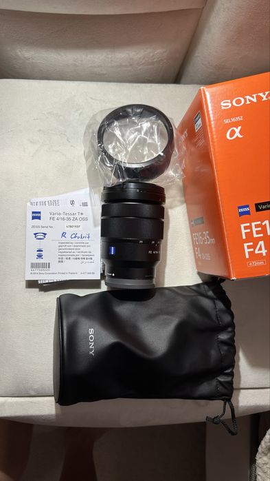 Obiectiv Sony 16-35mm F4 montura FE