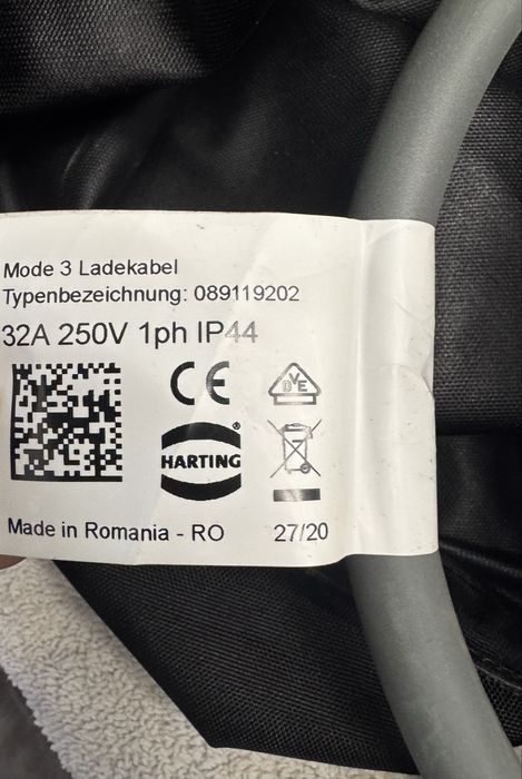 Оригинален Бмв кабел за зареждане на EV Автомобил и хибрид