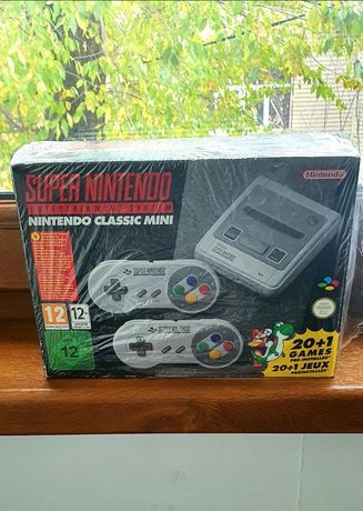 Super Nintendo SNES 20игр 2джойстика