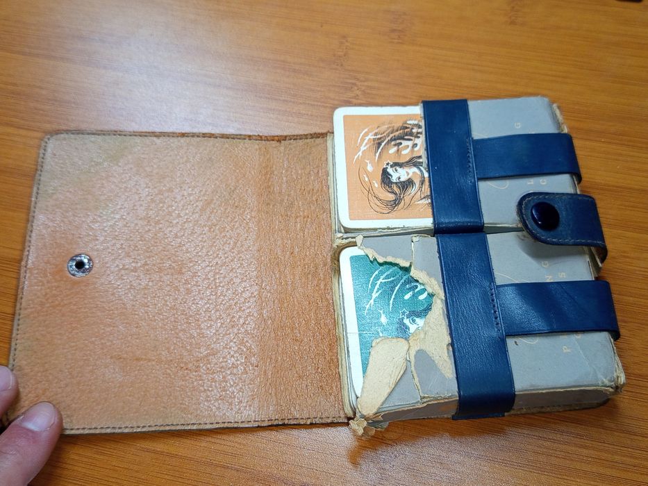 Set de cărți de joc vintage " Playing Card",Made în Anglia,anii 30-40