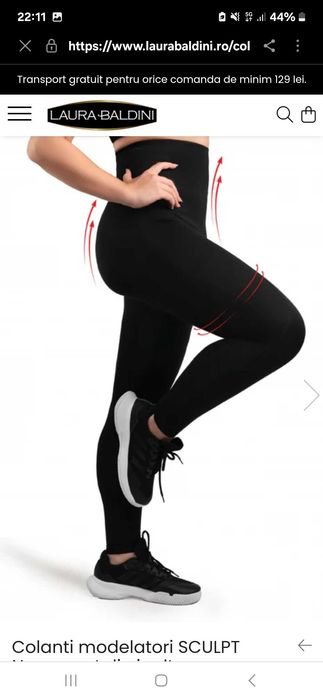 Colanți modelatori Laura Baldini, mărimea L, Noi