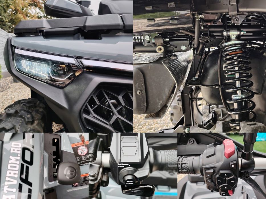 ATV CFMOTO CFORCE 850 X8 Touring EPS Euro5+ '25 CF800AU-3.    460 km