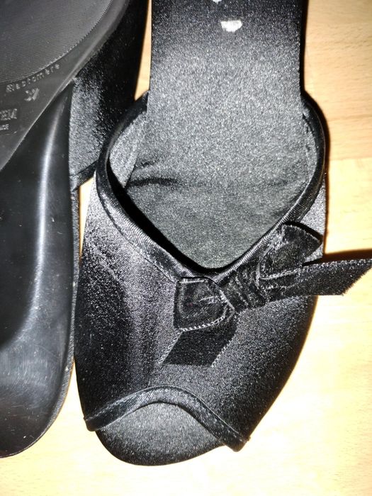 Pantofi de casa din satin Etam