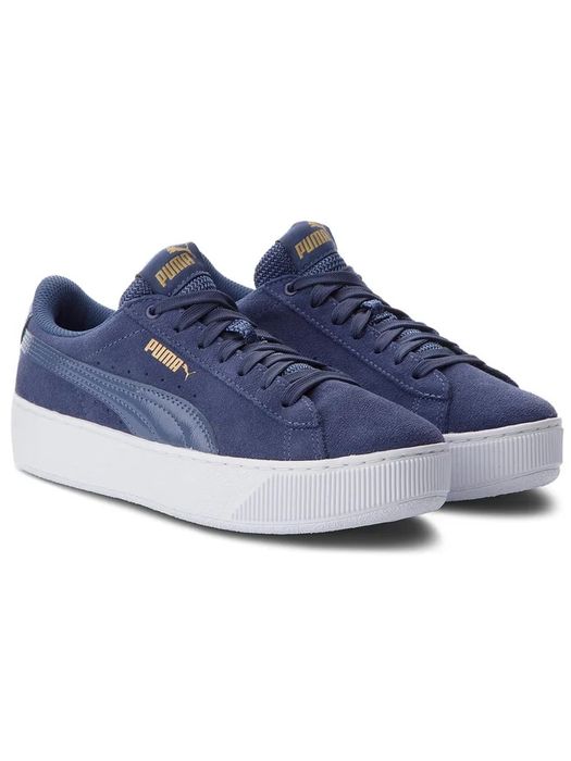 Puma Sneakers 38, Vikky Platform Bleumarin