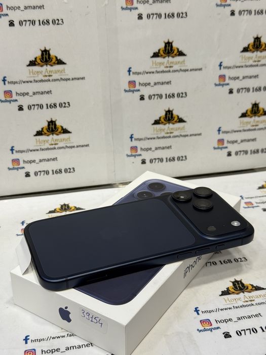 Hope Amanet P7 Iphone 17 Pro Max 256 Gb
