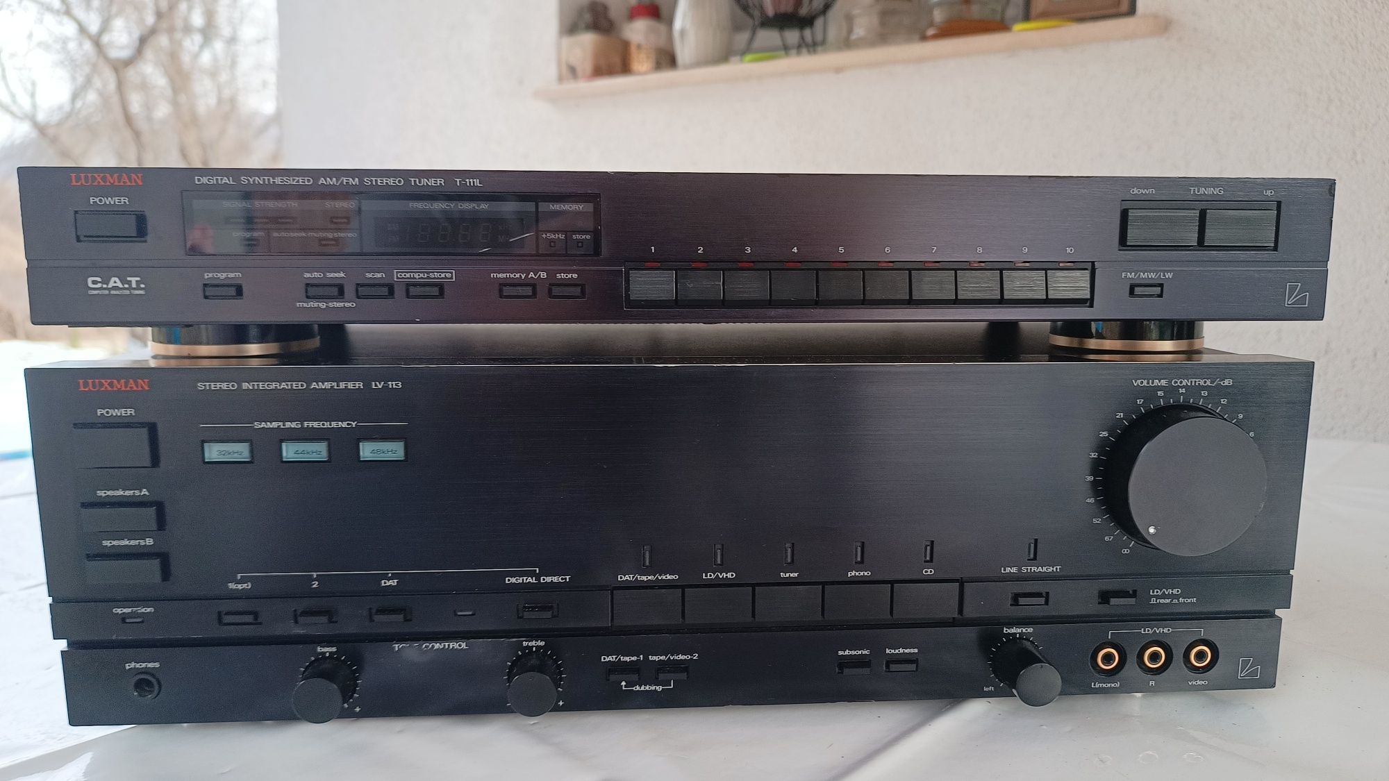 Amplificator și Tuner Luxman