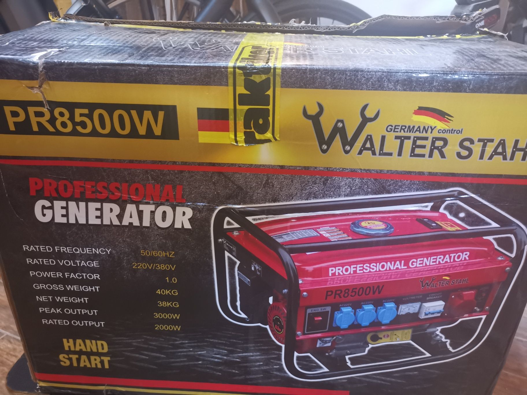 Vând generator trifazic Walter Stah PR8500W