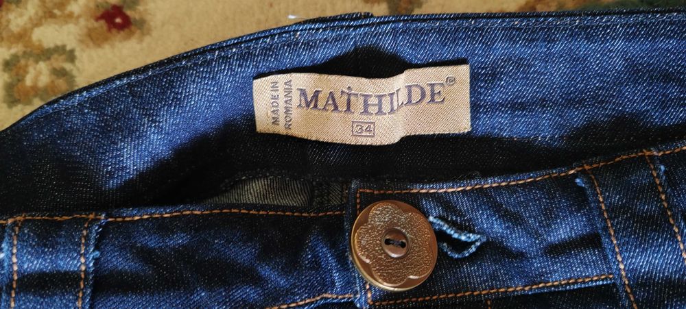 Pantaloni jeans cargo Mathilde