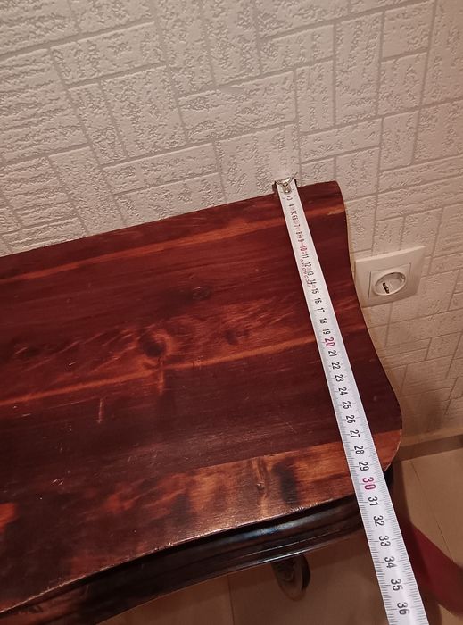 Тоалетка от масивно дърво винтидж