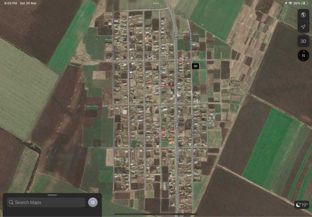 teren intravilan de vânzare 1500mp în Vișini