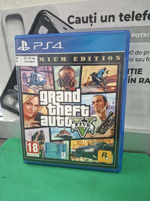 Joc Ps4 GTA V (Ag44 Bc2) - Garantie 2 ani!