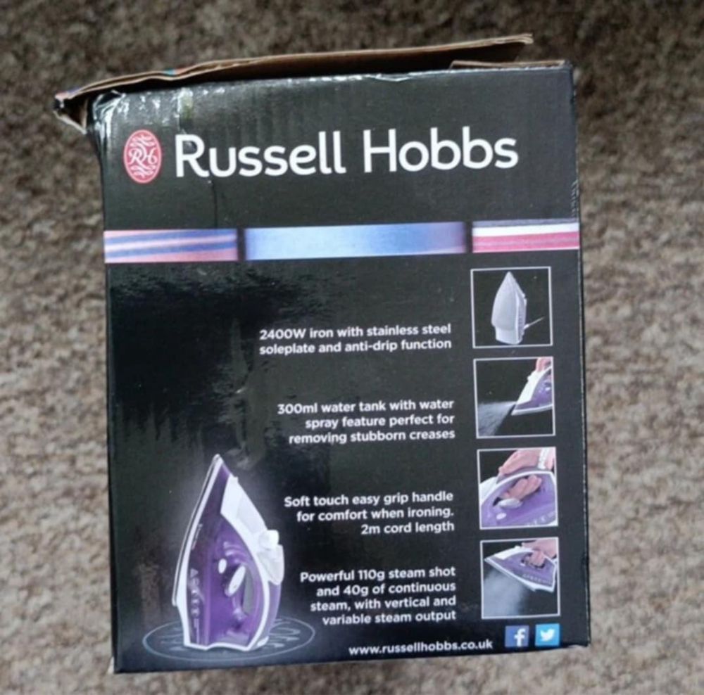 Ютия Russell Hobbs чисто нова с английски накрайник