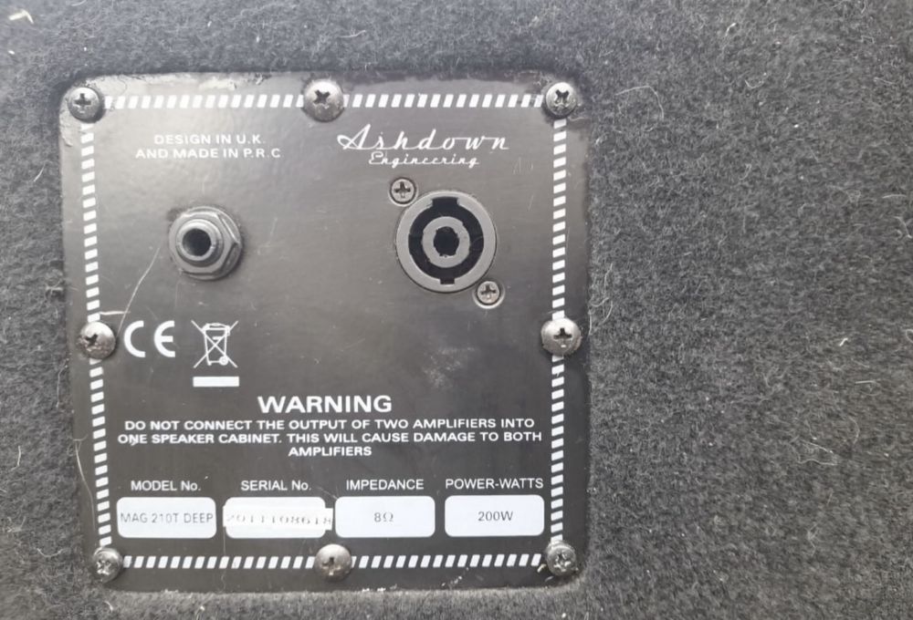 Ashdown cabinet chitara bass