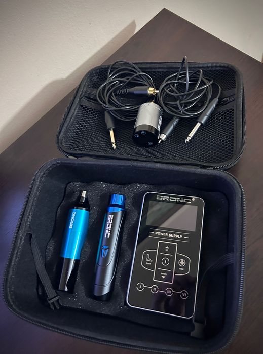 Kit 2 masini tatuat hummingbird si sursa