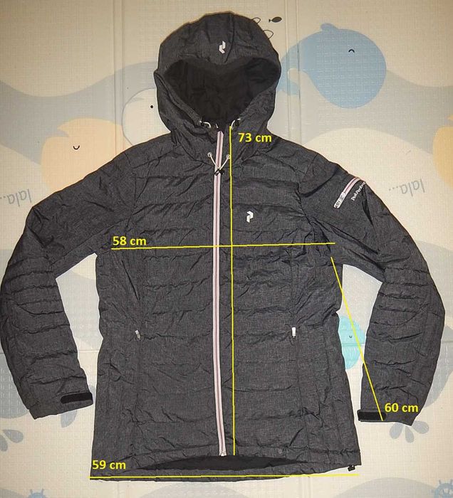 Geaca de puf Peak Performance Blackburn cu fusta de zapada. L-Women.