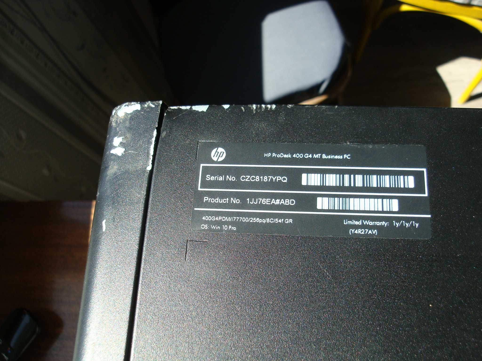i5-6600 HP ProDesk 400 G4 MT