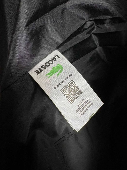 Vesta Lacoste Neagra, Cod QR, Calitate Premium, Marimi S,M, L, XL, XXL