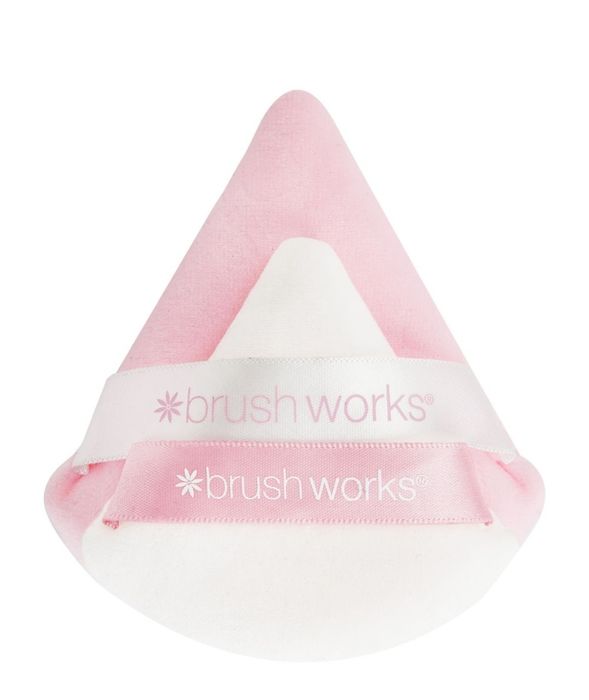 Гъби за грим, пудра Brushworks Limited Edition Triangular Powder Puff