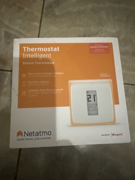 Netatmo termostat inteligent si capete de calorifer netatmo