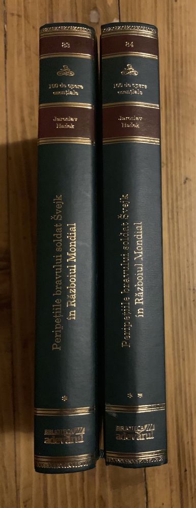 Peripetiile bravului soldat Svejk in razboiul mondial (2 volume), de J