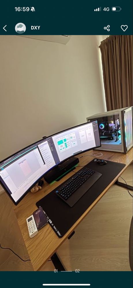 Monitor Samsung Odyssey G9 G95C Curbat 49 240 Hz GARNATIE si ASIGURARE