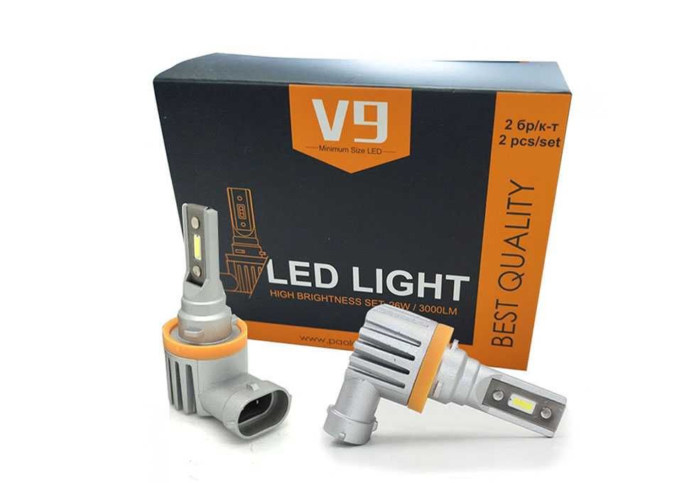 V9 Диодни LED крушки H27, 13W, 1500 lm, 2V-24V, без вентилатор
