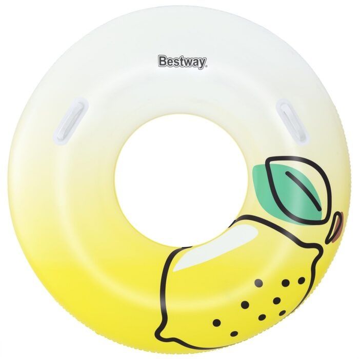 Надуваем пояс Bestway Fresh Squeezed Lemon, 114 см, PVC, жълт, за деца
