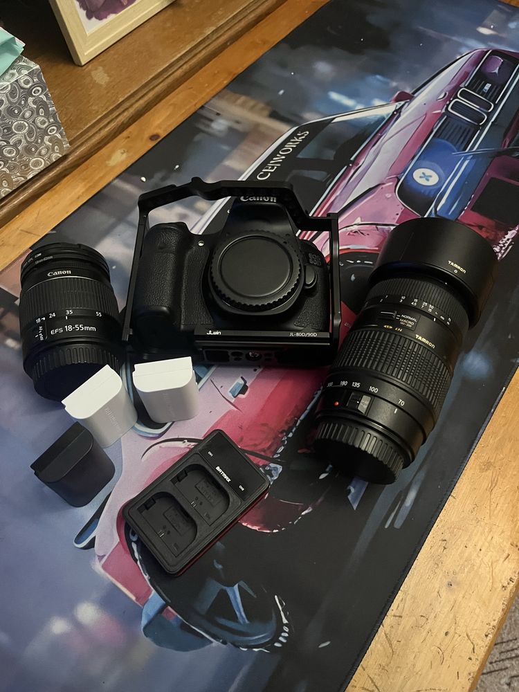 Camera Foto DSLR Canon 60D  2 obiective