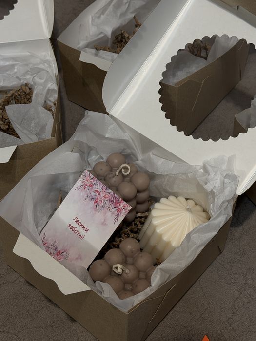 Наборы формовых свечей для декора