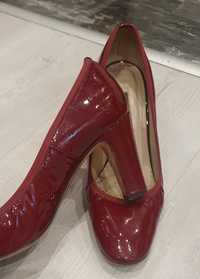 Елегантни обувки Daniele Ancarani - червен лак