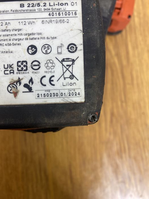 Bateri Hilti pentru toate tipurile de scule