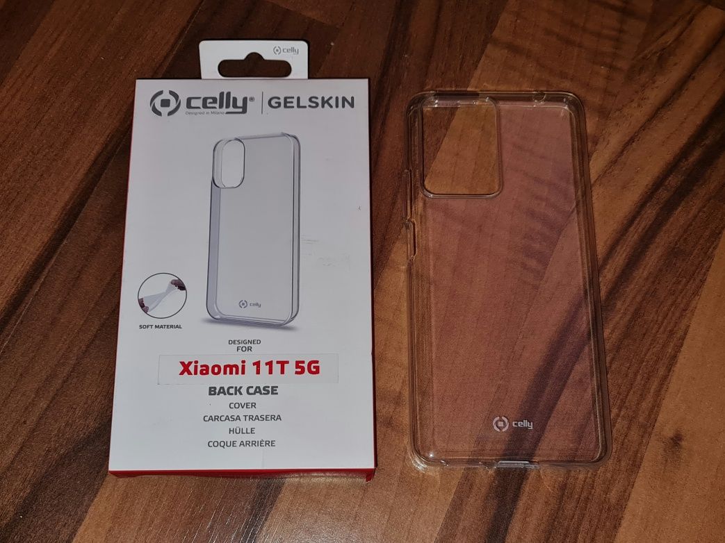 Husa silicon originala Celly Gelskin Back Case Xiaomi 11T 11T Pro 5G
