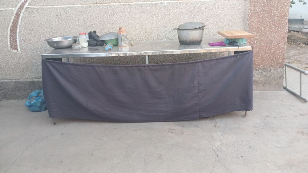 Стол из нержавейки 2м ×90 cm