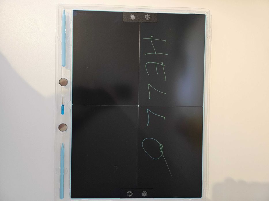 Tableta de scris/desenat color dubla Techone® Draw Pro, 21 inch, LCD